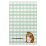 The letter paper of prairie dog personalized stationery