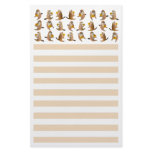 The letter paper of prairie dog stationery paper