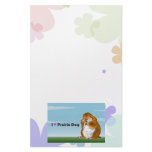 The letter paper of prairie dog stationery paper