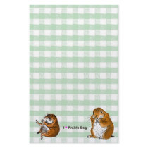 The letter paper of prairie dog stationery paper