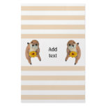 The letter paper of prairie dog customized stationery
