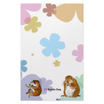 The letter paper of prairie dog stationery paper