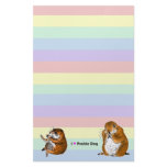 The letter paper of prairie dog customized stationery