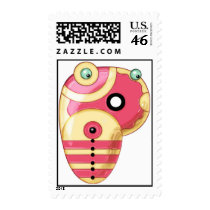The letter Po stamps