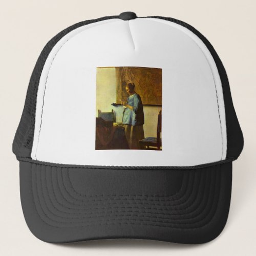 The letter reader by Johannes Vermeer Hats