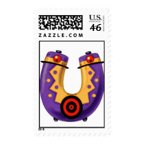 The letter Uti stamps