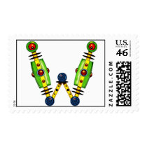 the letter Womma stamps