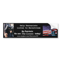 The Levees are Patriots bumper stickers