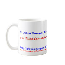 The Liberal Democratic Party of the USA mugs