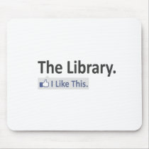 The Library...I Like This Mouse Pads