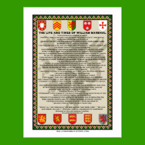 The Life and Times of William Marshal Poster posters