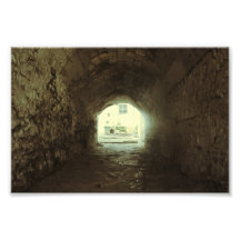 The light at the end of the tunnel art photo