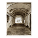 The light at the end of the tunnel postcard