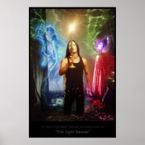 "The Light Bearer"- a portrait of the Modern Magic posters