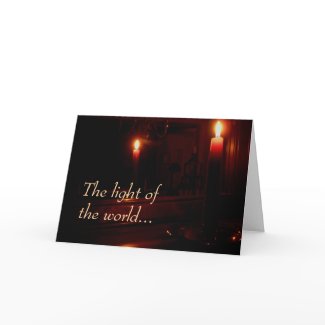 The Light of the World Card card
