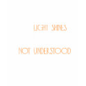 The Light Shines in the Darkness t-shirts by Parable The Light Shines in the Darkness t-shirts