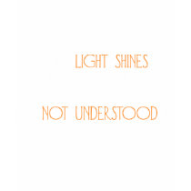 The Light Shines in the Darkness t-shirts