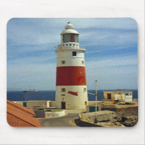 The Lighthouse at Europa Point  Mousepad