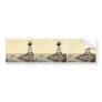 The lighthouse, Neufahrwasser, West Prussia, Germa Bumper Stickers