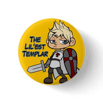 The Lil'est Templar buttons by Kaxen6 The Lil'est Templar buttons