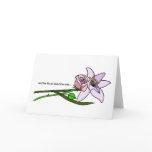 the lily and the rose card
