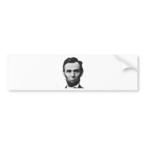 the Lincoln abraham Bumper Stickers