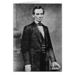 The Lincoln Cooper Union Portrait ~ 1860 Card