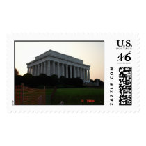 The Lincoln Memorial postage