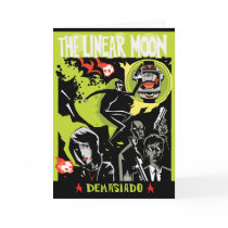 The Linear Moon Greeting Card