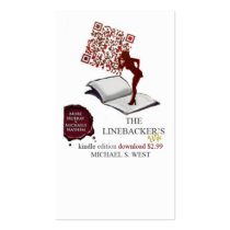 The Linebacker's Wife Business Card Templates