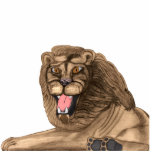 The Lion Acrylic Pin Photo Sculpture