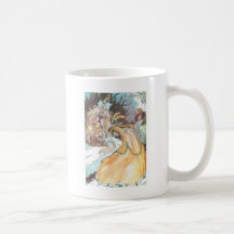 The Lion and Aunt Em Mugs