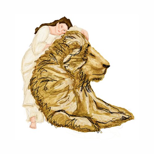 The Lion and the Lady sticker