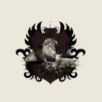 The Lion And The Lamb t-shirts