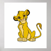 The Lion King's Simba Disney Posters