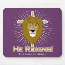 The Lion of Judah MOUSEPAD
