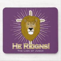 The Lion of Judah MOUSEPAD