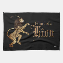 The Lion Rampant Kitchen Towels