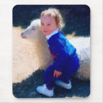 The Lion & the Lamb mousepads