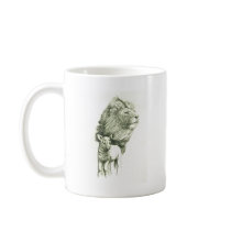 THE LION & THE LAMB COFFEE MUG