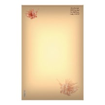 The Lionfish Customized Stationery