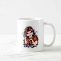 The Little Artist Making Clay Robot mugs