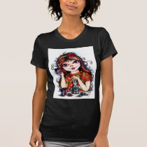 The Little Artist Making Clay Robot t-shirts