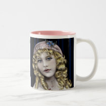 The Little Blonde Head Girl mugs