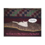 The Little Cat Who Wanted a Big Dog Bed Post Card