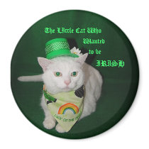 The Little Cat Who Wanted to be Irish magnets by myrtieshuman The Little Cat Who Wanted to be Irish magnets