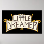 The Little Dreamer Black Logo Print