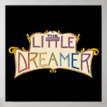 The Little Dreamer Rainbow Logo Print