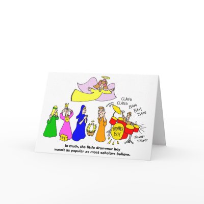 The little drummer boy cards by tom_otto_soup