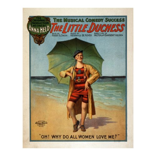 The Little Duchess Musical Comedy 1906 print